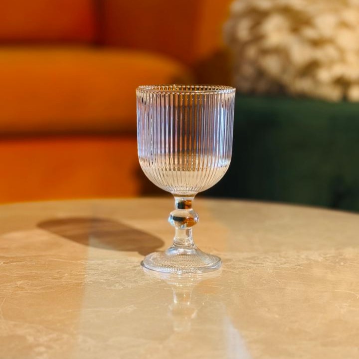 Goblet - White and Gold Ring